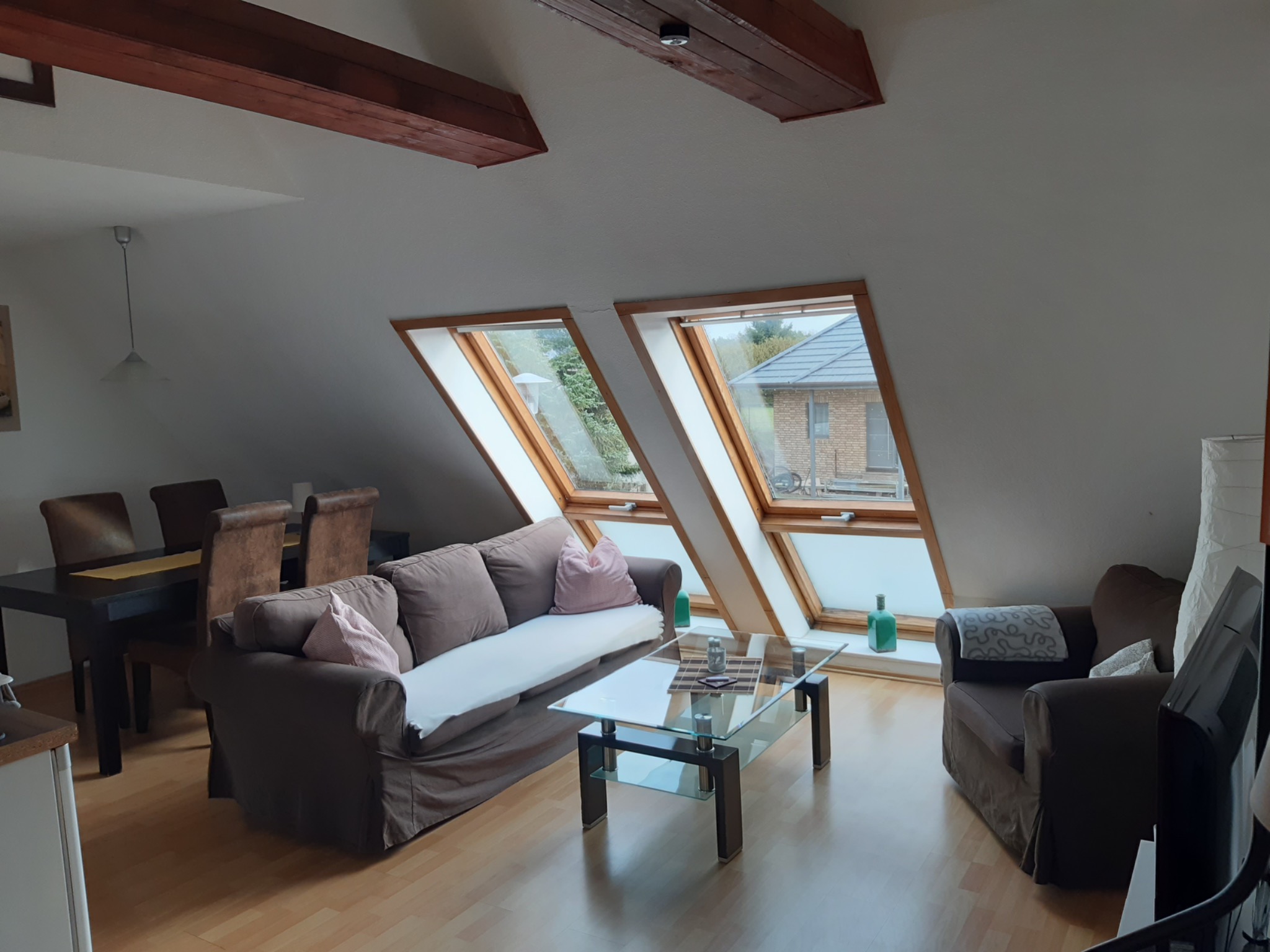 Ferienwohnung Storchennest – Wohnbereich