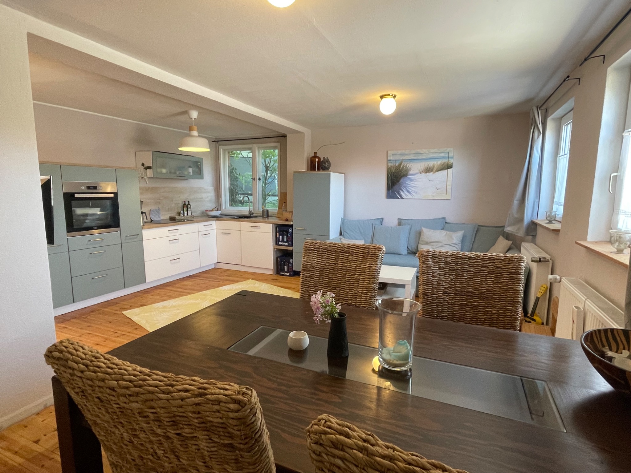 Ferienwohnung Storchennest 2 – Wohnbereich